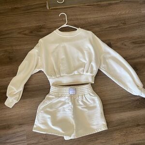 Manola sweatshirt and shorts set